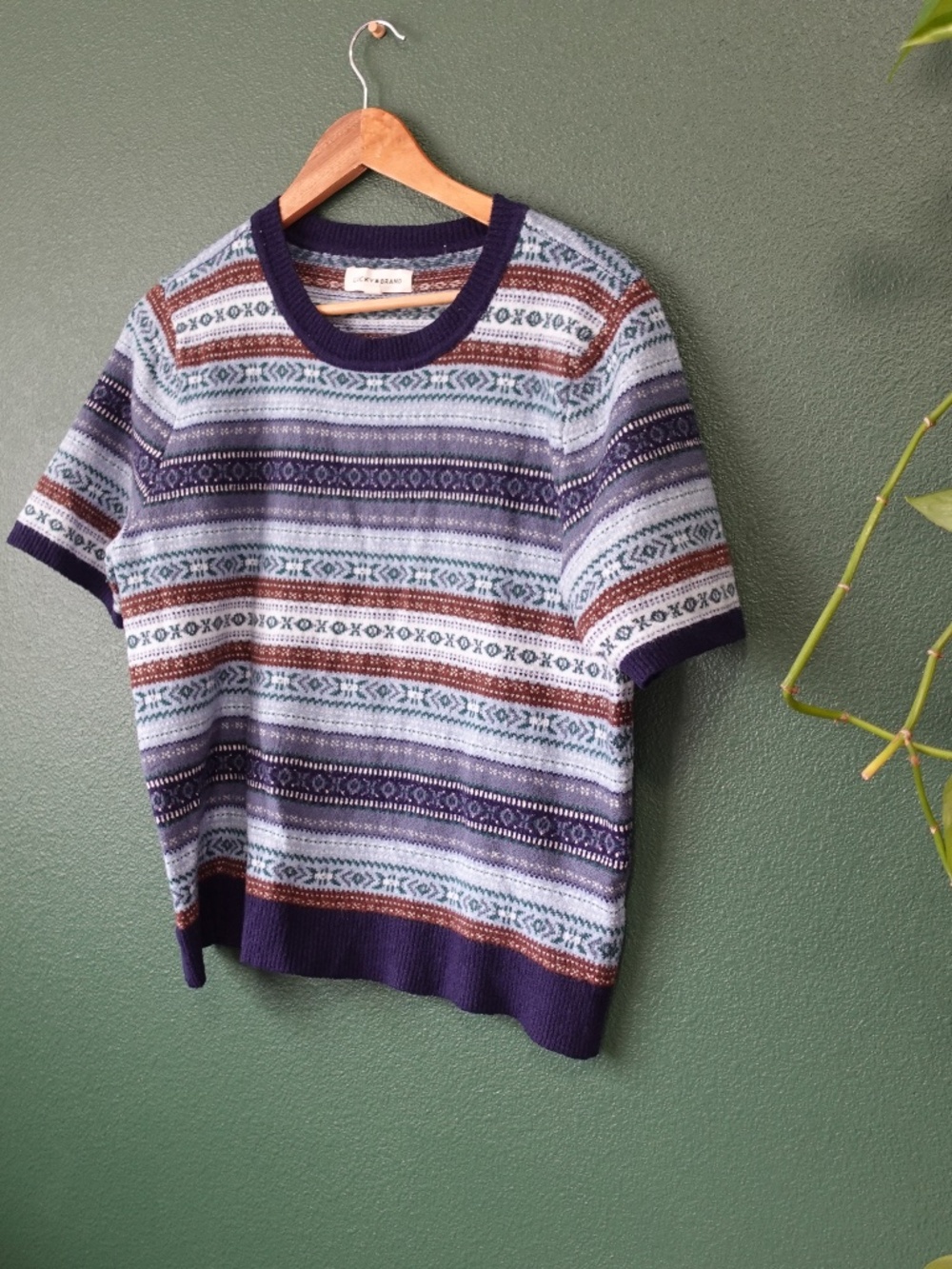 Lucky brand Nordic Crewneck Sweater XL